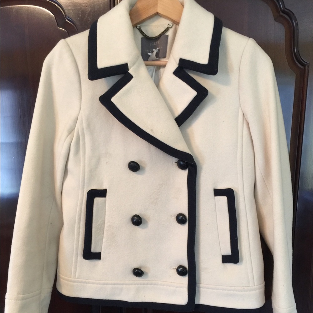 J crew pea coat